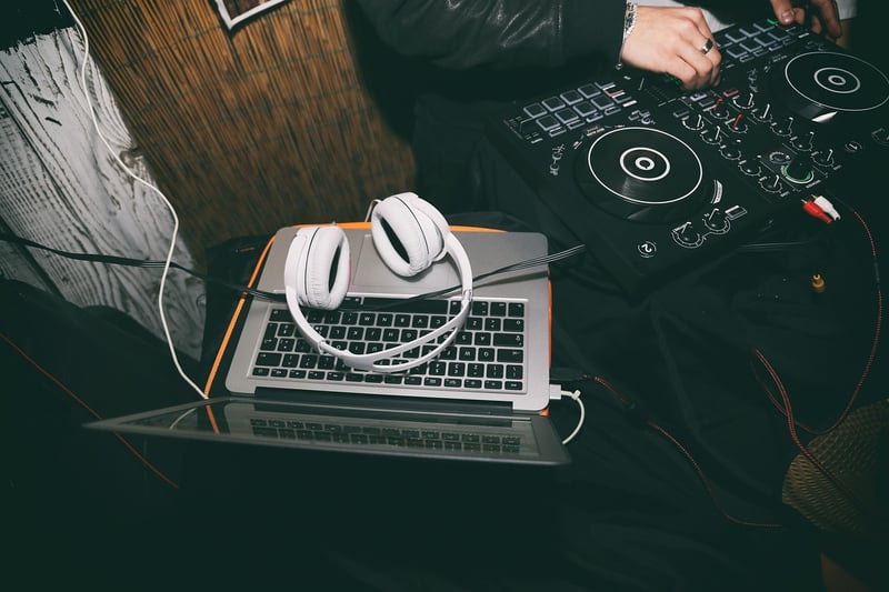 Celebrity DJ at Work